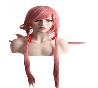 Parrucca sintetica per cosplay anime Gasai Yuno, parrucche sintetiche per ragazze, donne e uomini