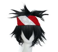 Parrucca sintetica per feste AOTUs, parrucca per cosplay anime, parrucche sintetiche per ragazze, donne e uomini