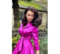 Parrucca stile anni '40 con bellissime onde Marcel: Virginia chestnut brown #8