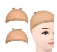 Parrucca Tappi,2 Pezzi retina per parrucche,Unisex Copricapo Elastici a Rete, Copricapo di Parrucche per Uomini e Donne,gioco di ruolo，spettacolo teatrale