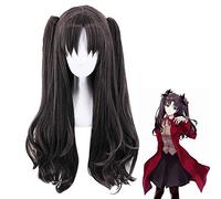 Parrucca Tohsaka Rin Parrucca cosplay Fate Grand Order Parrucca Cosplay FGO Tohsaka Rin Capelli lunghi lisci 911