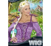 PARRUCCA TRECCIA FIORI