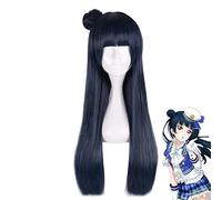 Parrucca Tsushima Yoshiko Love Live Sunshine Parrucca Cosplay Capelli sintetici blu LoveLive Sunshine Cosplay Tsushima Yoshiko
