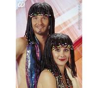 PARRUCCA UNISEX REGGAE CON PERLINE CARNEVALE
