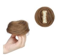 Parrucca universale da 2 pezzi, clip con impugnatura invisibile, accessorio for lo styling facile da aggiornare for feste di ballo cosplay(Brown)