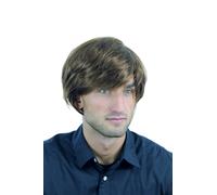 Parrucca Uomo Uomini Molto Completamente & Denso Mezza Lunga Braun Mix CM 433 12