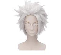 Parrucca Ursula | Parrucca cosplay Halloween FVCENT Anime a strati corti Halloween Party (Grigio)
