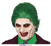 Parrucca verde clown horror spaventoso