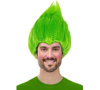 Parrucca verde - Trolls (Ufficiale Universal Pictures) Funidelia