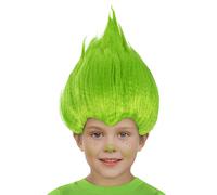 Parrucca verde Trolls (Ufficiale Universal Pictures) Funidelia