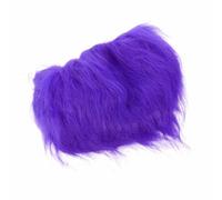 Parrucca Viola, Soffice e Divertente per Carnevale | Effetto Peloso, Facile da Indossare, Unisex, Trasformazione Immediata, Adatta a Travestimenti e Feste