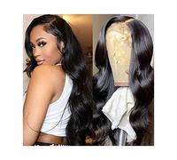 Parrucche 13 × 4 Long Brazilian Body Wave Wove Parrucca anteriore in pizzo 8-40 pollici Parrucche anteriori in pizzo Parrucche for capelli umani 4 × 4 Parrucca di pizzo remy precipitato 150% densità P