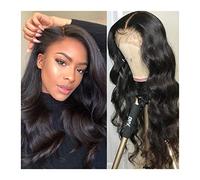 Parrucche 360. HD Parrucca frontale del merletto Body Wave Human Hair Pred Pinced 13x4 Parrucche anteriori in pizzo for le donne leggero marrone pizzo parrucca capelli umani 30 pollici parrucca in fib