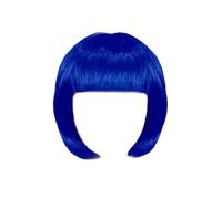 Parrucche A Caschetto Colorate Con Frangia Per Donna - Parrucca Di Capelli Sintetici Corti Al Neon, Divertente Accessorio Cosplay Per L'addio Al Nubilato In Costume Di Halloween Degli Anni '80 E '90