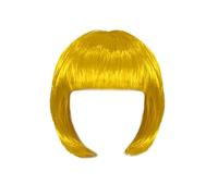 Parrucche A Caschetto Colorate Con Frangia Per Donna - Parrucca Di Capelli Sintetici Corti Al Neon, Divertente Accessorio Cosplay Per L'addio Al Nubilato In Costume Di Halloween Degli Anni '80 E '90