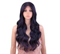 Parrucche Anteriori In Pizzo Ondulato Da 26 Pollici Sintetiche Con Parrucche Cosplay In Fibra Resistente Al Calore Dell'onda Del Corpo Per Le Donne MPU12 150%#T Part Lace#26 inch