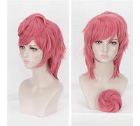 Parrucche bizzarre per capelli sintetici termoresistenti parrucche rosa di JOJO's Wind Wind Trish Una parrucca rosa