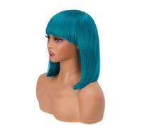 Parrucche Bob Diritte Per Capelli Umani Con Frangia Remy Made For Women Parrucca BOB Hightlight