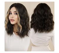 Parrucche Capelli Umani Parrucca corta Parrucca bionda for donna Parrucca for capelli sintetica da festa quotidiana con fibra resistente al calore Parrucche Da Donna(MW1053-1)