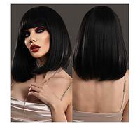 Parrucche Capelli Umani Parrucca corta Parrucca bionda for donna Parrucca for capelli sintetica da festa quotidiana con fibra resistente al calore Parrucche Da Donna(MW1043-802)