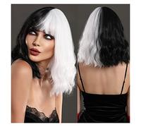 Parrucche Capelli Umani Parrucca corta Parrucca bionda for donna Parrucca for capelli sintetica da festa quotidiana con fibra resistente al calore Parrucche Da Donna(MW1044-801)