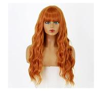 Parrucche Capelli Umani Parrucche Mezza Parrucca Mezza rosa for le parrucche for capelli con le parrucche cosplay resistenti al calore Bangs Parrucche Lolita Lolita Parrucche Da Donna(02)