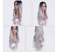 Parrucche Colorate Festa Divertenti Sintetiche Resistenti Al Calore”