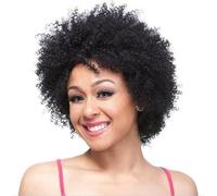 Parrucche corte per capelli parrucche per donne nere afro ricci parrucche per le donne soffici colore misto parrucca corta 12 pollici B