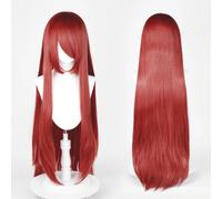 Parrucche Cosplay - 100cm China Red Frangia Generica Liscia