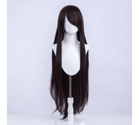 Parrucche Cosplay - 100cm Dark Brown Frangia Generica Liscia