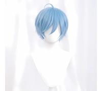 Parrucche Cosplay - 30cm Light Blue Generica Corta