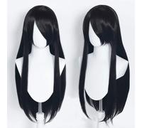 Parrucche Cosplay - 80cm Black Generica Liscia