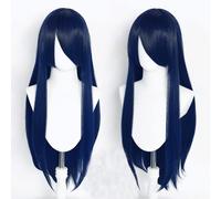 Parrucche Cosplay - 80cm Blue Black Generica Liscia