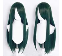 Parrucche Cosplay - 80cm Dark Green Generica Liscia