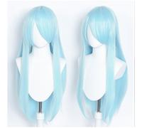 Parrucche Cosplay - 80cm Ice Blue Generica Liscia