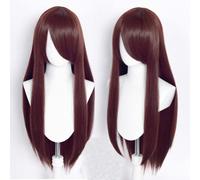 Parrucche Cosplay - 80cm Red Brown Generica Liscia