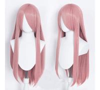Parrucche Cosplay - 80cm Smoke Pink Generica Liscia