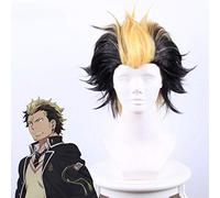 Parrucche cosplay anime blu esorcista Ryuuji Suguro Cosplay Parrucca sintetica resistente al calore Capelli Halloween Festa di carnevale Ao Nessun esorcista