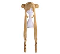 Parrucche cosplay Anime Sailor Moon Tsukino Usagi lunga parrucca Costume Cosplay capelli sintetici resistenti al calore Parrucche 1