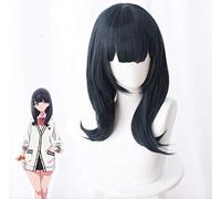 Parrucche Cosplay Anime SSSS.Gridman Rikka Takarada Capelli sintetici termoresistenti Parrucche Cosplay di Natale di Halloween