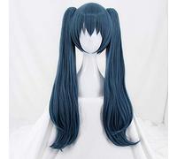 Parrucche cosplay anime Tokyo Ghoul Saiko Yonebayashi per donne Parrucca cosplay perucas capelli ondulati lunghi sintetici + cappuccio parrucca gratuito Taglia unica