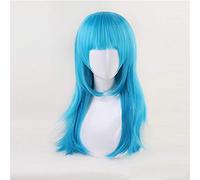 Parrucche Cosplay Aotu World Lemon Anime con frangia Lunghi capelli sintetici Parrucca Halloween Costume Party Gioco di ruolo Parrucca MZ-1154