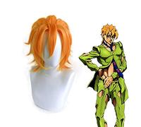 Parrucche cosplay avventure bizzarre di Anime JoJo Parrucca cosplay di Pannacotta Fugo Parrucca sintetica resistente al calore Capelli Festa di Halloween