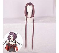 Parrucche cosplay di Anime il re Parrucche Tang Rou Resistente al calore capelli sintetici Perucas Parrucca di costume da donna per feste di Halloween KUWS6720