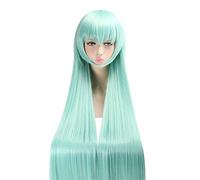 Parrucche Cosplay di Berserker Kiyohime Servo/gran ordine Parrucche da 120 cm Parrucca per capelli in fibra verde ad alta temperatura lunga Pelucas Taglia unica Kiyohime