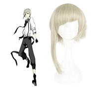 Parrucche Cosplay di cani randagi Bungo Nakajima Atsushi Cosplay Parrucche randagi anime sintetiche termoresistenti Parrucche Halloween Festa di Carnevale
