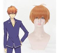 Parrucche Cosplay di frutta e cesto di anime Parrucche Kyou Souma Parrucca cosplay Resistente al calore Parrucca sintetica Parrucche di Halloween Festa di carnevale Parrucche