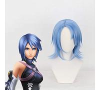 Parrucche cosplay di Game Kingdom Parrucca cosplay Aqua Parrucca sintetica resistente al calore Parrucca cosplay anime per capelli