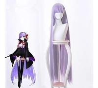 Parrucche Cosplay Fate/stay Night Matou Sakura Viola Parrucche sintetiche ad alta temperatura per capelli lunghi rettilinei 235HH