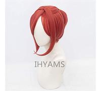 Parrucche Cosplay Hanako-kun legate al water Anime Mitsuba Capelli sintetici resistenti al calore in stile arancione per Halloween Party + Cappellino parrucca CINA Mitsuba